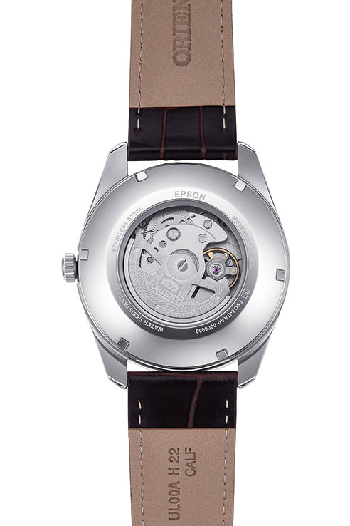 Orient Calendar de caballero pulsera de cuero – RA-BA0005S