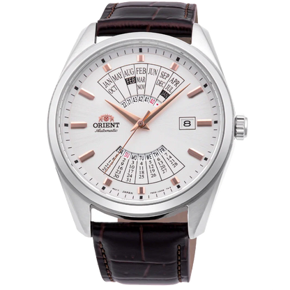 Orient Calendar de caballero pulsera de cuero – RA-BA0005S