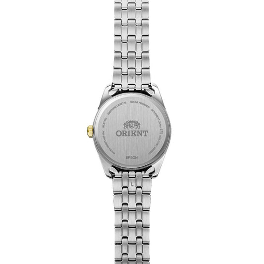 Orient Contemporary Solar de señorita correa de metal – RA-WG0601S