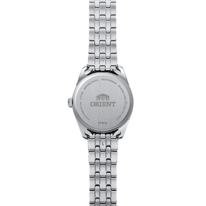 RA-WG0602L Reloj Orient Stretto Date Solar de mujer correa de metal