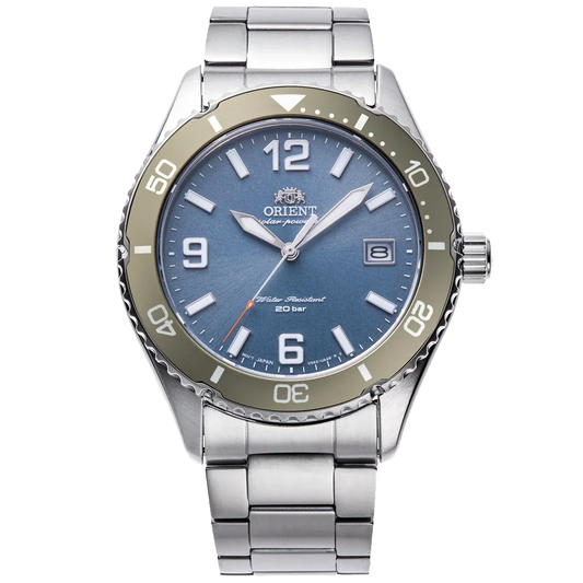Orient Sport Solar de hombre pulsera de metal – RA-WJ0002L