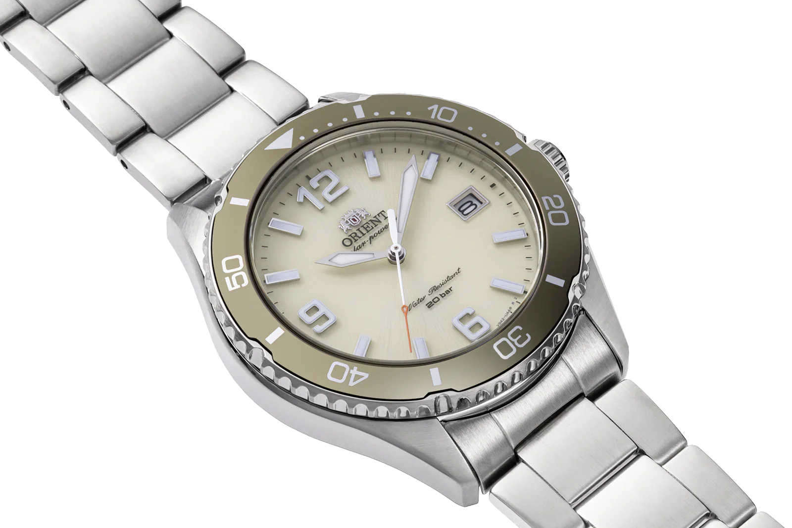 Orient de caballero pulsera de metal – RA-WJ0003S