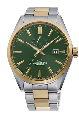 Orient Contemporary Date de hombre correa de metal – RE-AU0405E