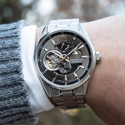 Orient Star de hombre correa de metal automático – RE-AV0004N