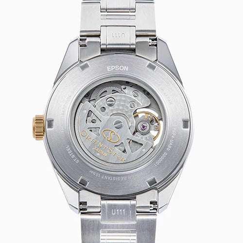 RE-AV0124G Reloj Orient Star Modern Skeleton de hombre correa de metal