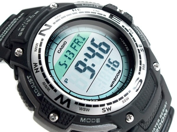 Casio para Hombre, Twin Sensor Illuminator – SGW-100-1VCF