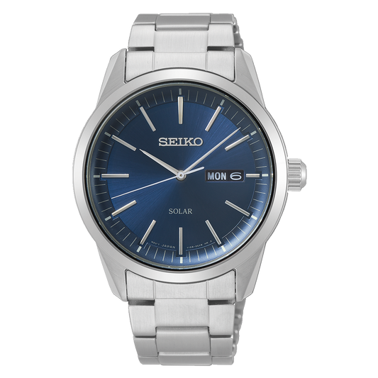 Seiko Solar de hombre pulsera de metal – SNE525P1