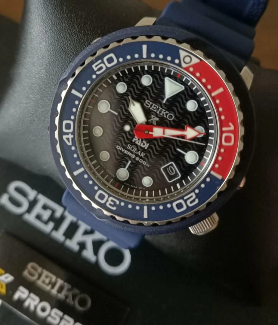 Seiko Prospex Padi de hombre pulsera de caucho – SNE557P1
