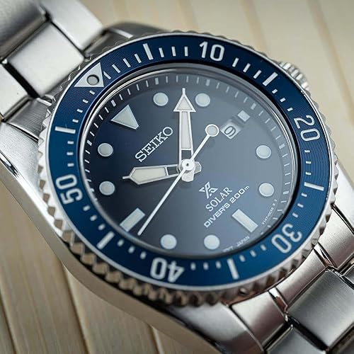 Seiko Prospex de hombre pulsera de metal 38 mm – SNE585P1