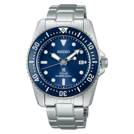 Seiko Prospex de hombre pulsera de metal 38 mm – SNE585P1