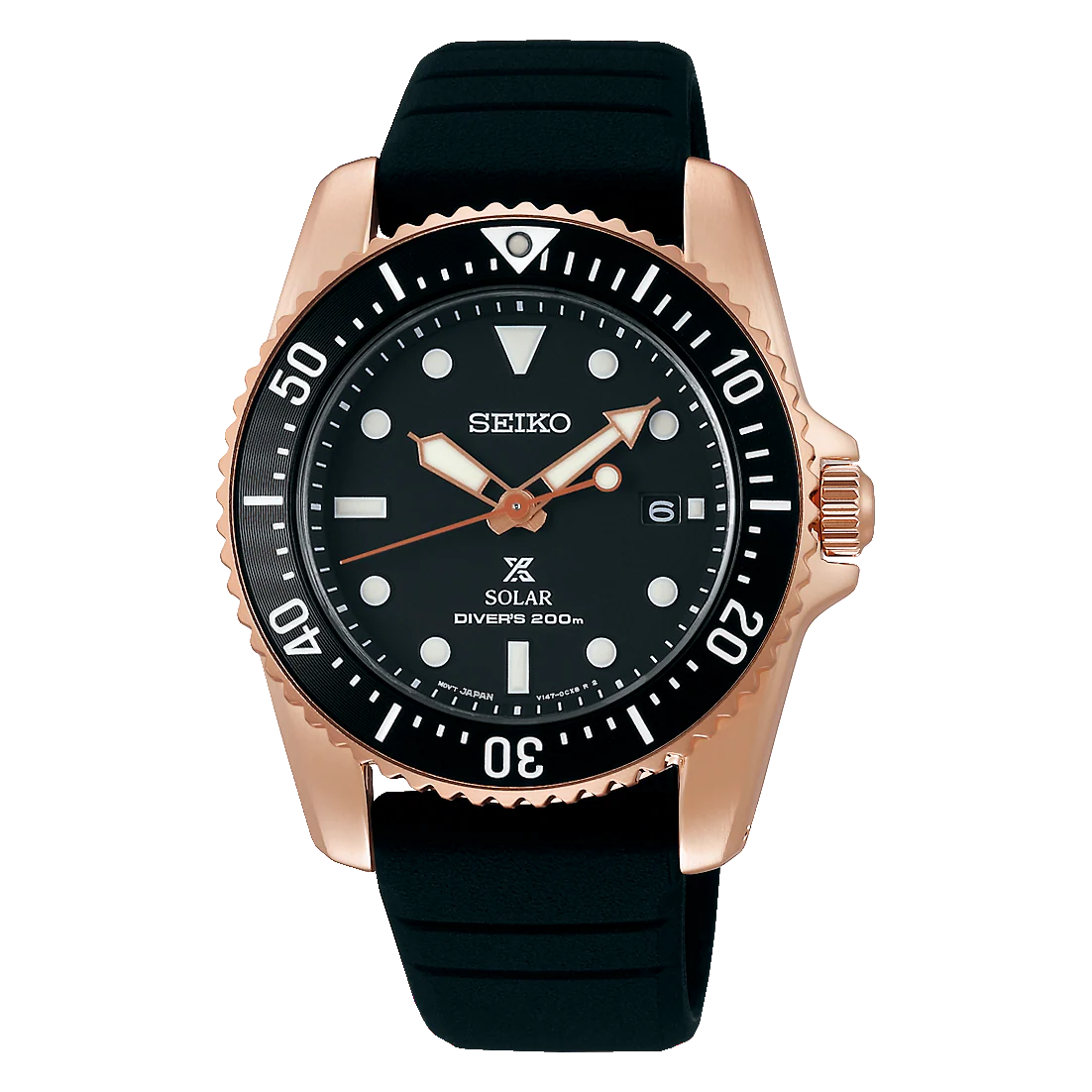 Seiko Prospex Solar de caballero pulsera de resina – SNE586P1