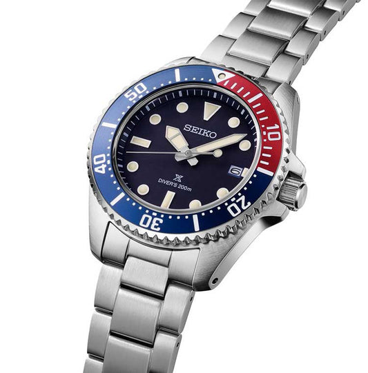 Seiko Prospex de hombre pulsera de metal 41 mm solar – SNE595P1