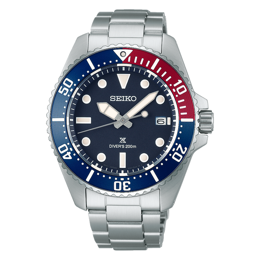 Seiko Prospex de hombre pulsera de metal 41 mm solar – SNE595P1