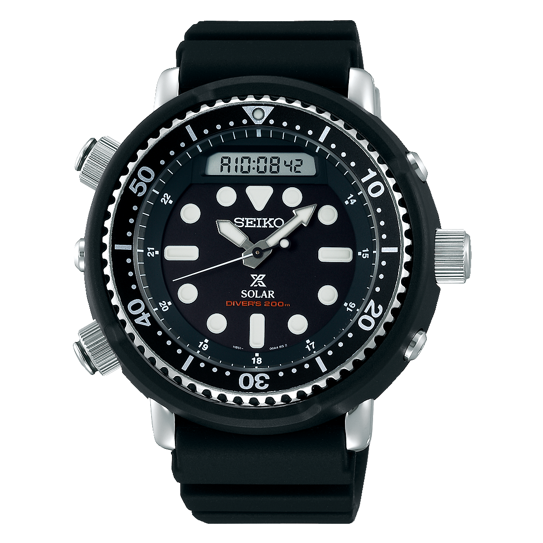 Seiko Prospex de hombre banda de caucho 48 mm – SNJ025P1
