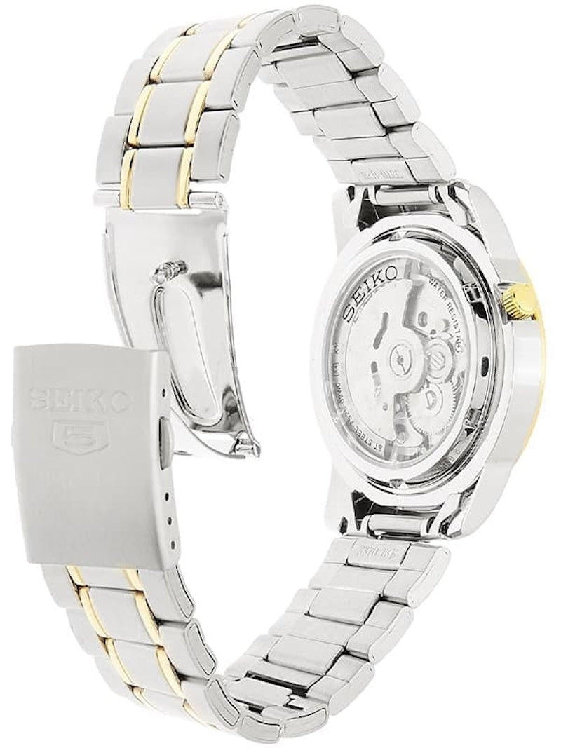 Seiko 5 para Hombre Análogo con Correa de Metal – SNKE54K1