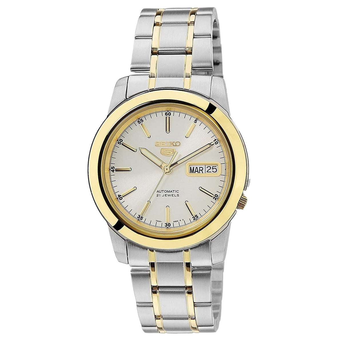 Seiko 5 para Hombre Análogo con Correa de Metal – SNKE54K1