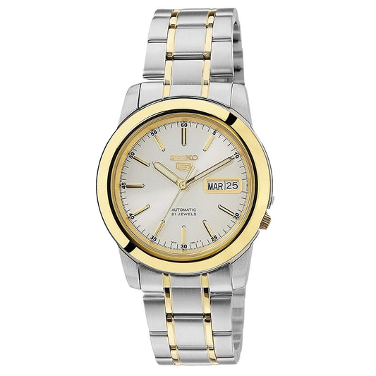Seiko 5 para Hombre Análogo con Correa de Metal – SNKE54K1