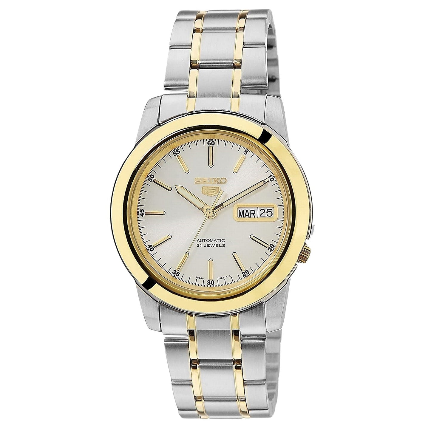 Seiko 5 para Hombre Análogo con Correa de Metal – SNKE54K1