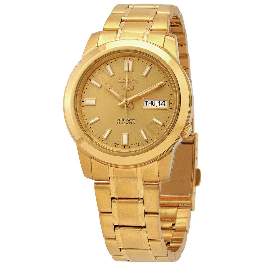 Seiko 5 para Caballero con Correa de Metal – SNKK20K1