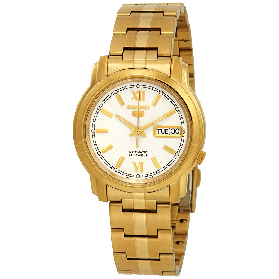 Seiko 5 Automatic de hombre pulsera de metal – SNKK84K1