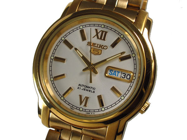 Seiko 5 Automatic de hombre pulsera de metal – SNKK84K1