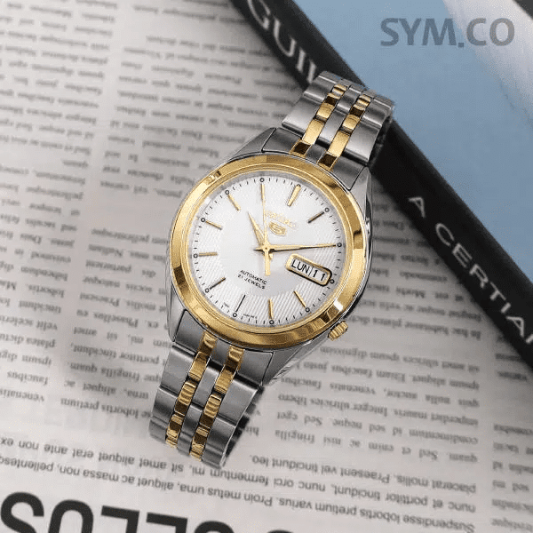 Seiko Serie 5 para Hombre pulsera de metal Automático – SNKL24K1