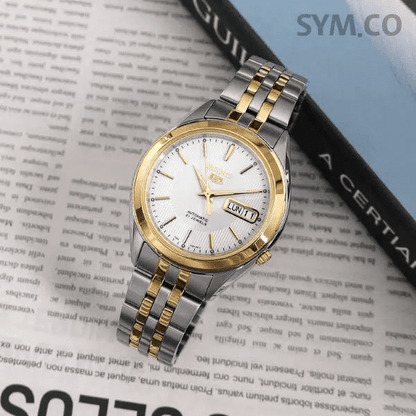 Seiko Serie 5 para Hombre pulsera de metal Automático – SNKL24K1