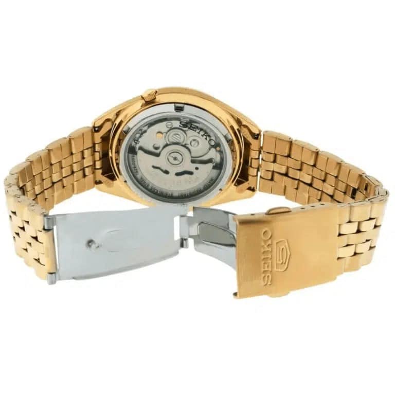 Seiko 5 para Caballero con Correa de Acero inoxidable – SNKL38