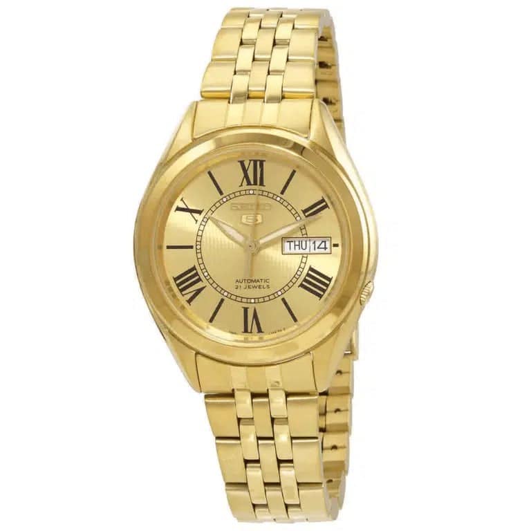 Seiko 5 para Caballero con Correa de Acero inoxidable – SNKL38