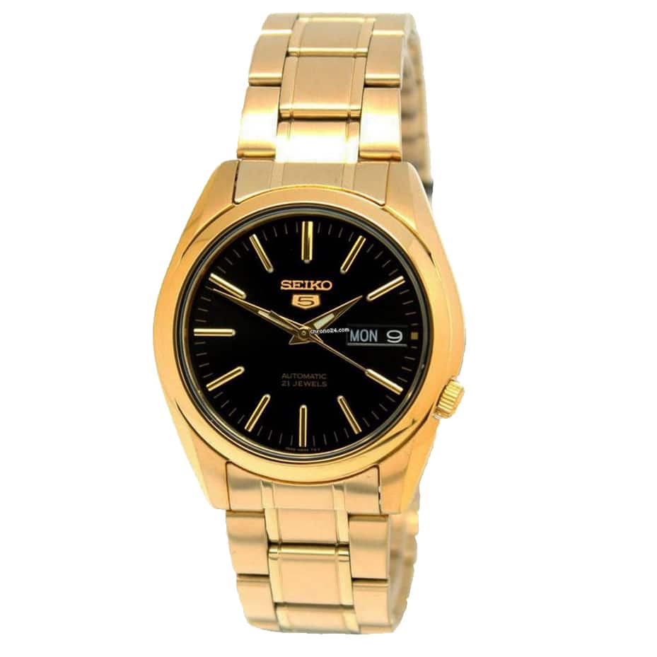 Seiko 5 para hombre correa de acero – SNKL50K1