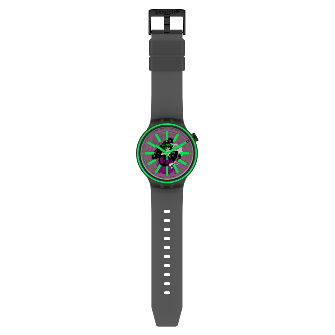 Swatch Pink Taste Big Bold unisex pulsera de resina – SO27B113