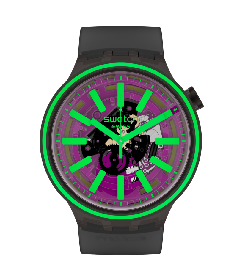 Swatch Pink Taste Big Bold unisex pulsera de resina – SO27B113