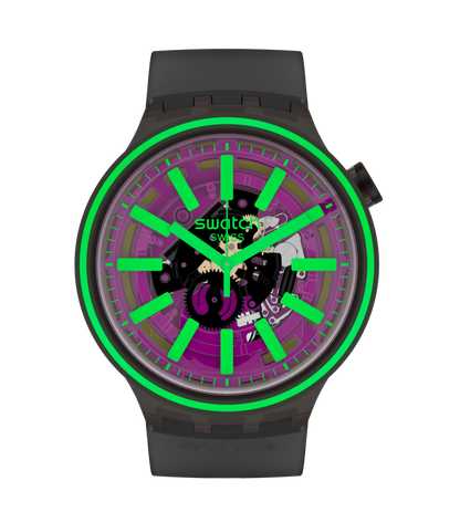 Swatch Pink Taste Big Bold unisex pulsera de resina – SO27B113
