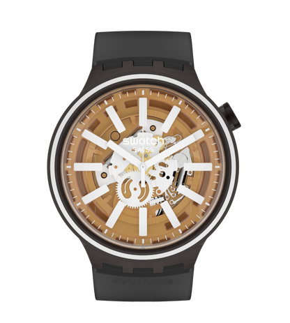 Swatch Light Taste big Bold de hombre pulsera de resina – SO27B114