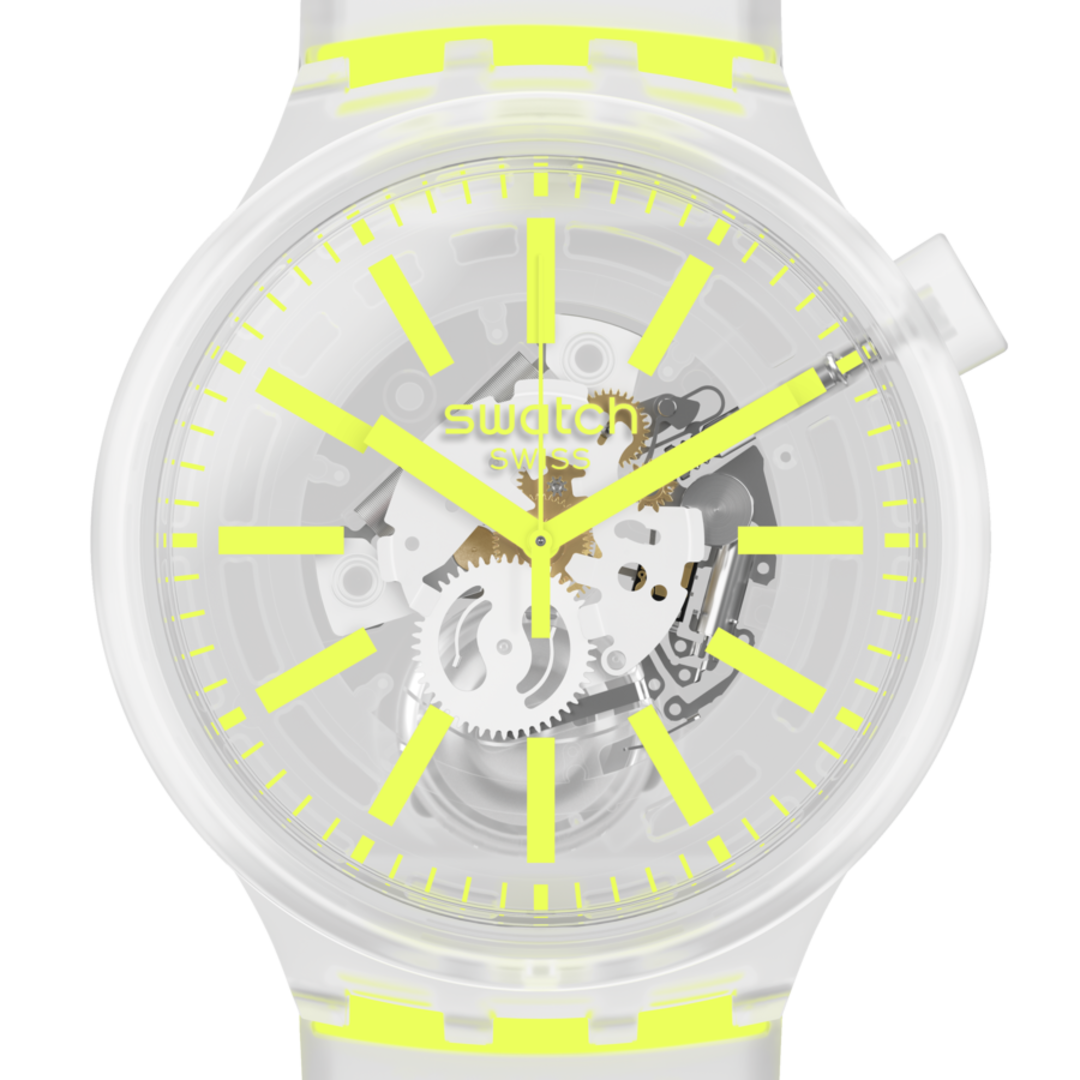 Swatch Yellowinjelly de caballero banda de caucho – SO27E103
