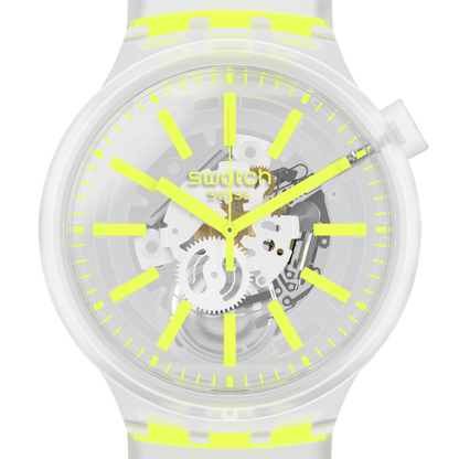 Swatch Yellowinjelly de caballero banda de caucho – SO27E103