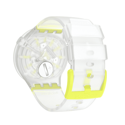 Swatch Yellowinjelly de caballero banda de caucho – SO27E103