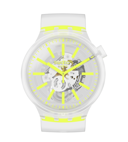 Swatch Yellowinjelly de caballero banda de caucho – SO27E103