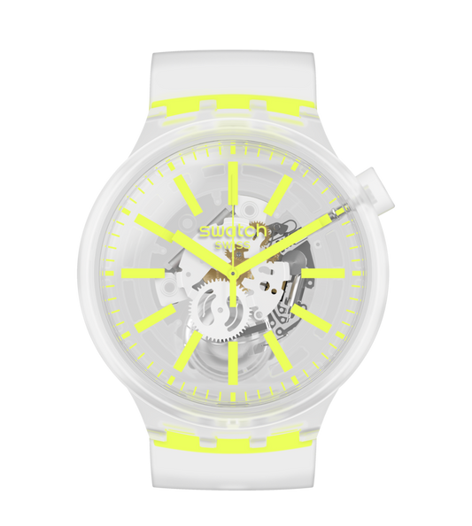 Swatch Yellowinjelly de caballero banda de caucho – SO27E103