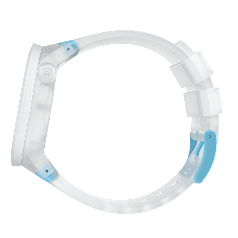 Swatch Big Bold BlueInJelly unisex correa de caucho – SO27E105