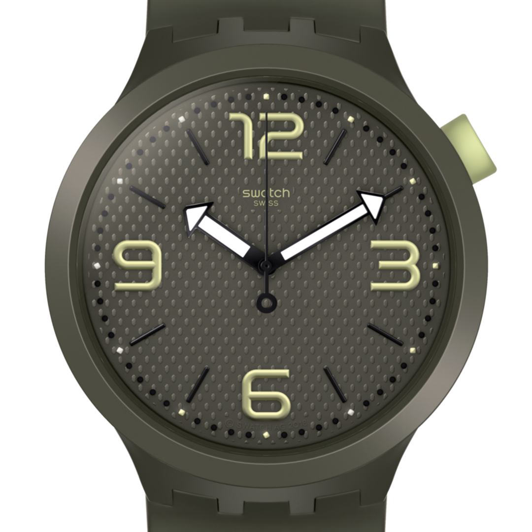 Swatch BBBlanco unisex correa de silicona – SO27M102