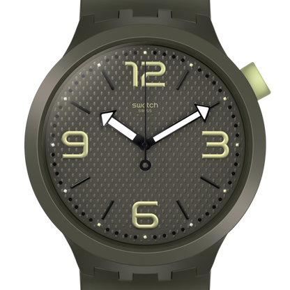 Swatch BBBlanco unisex correa de silicona – SO27M102