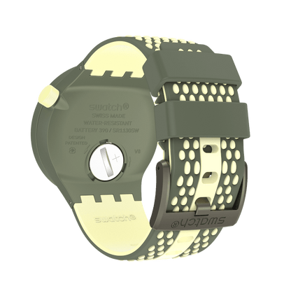 Swatch BBBlanco unisex correa de silicona – SO27M102