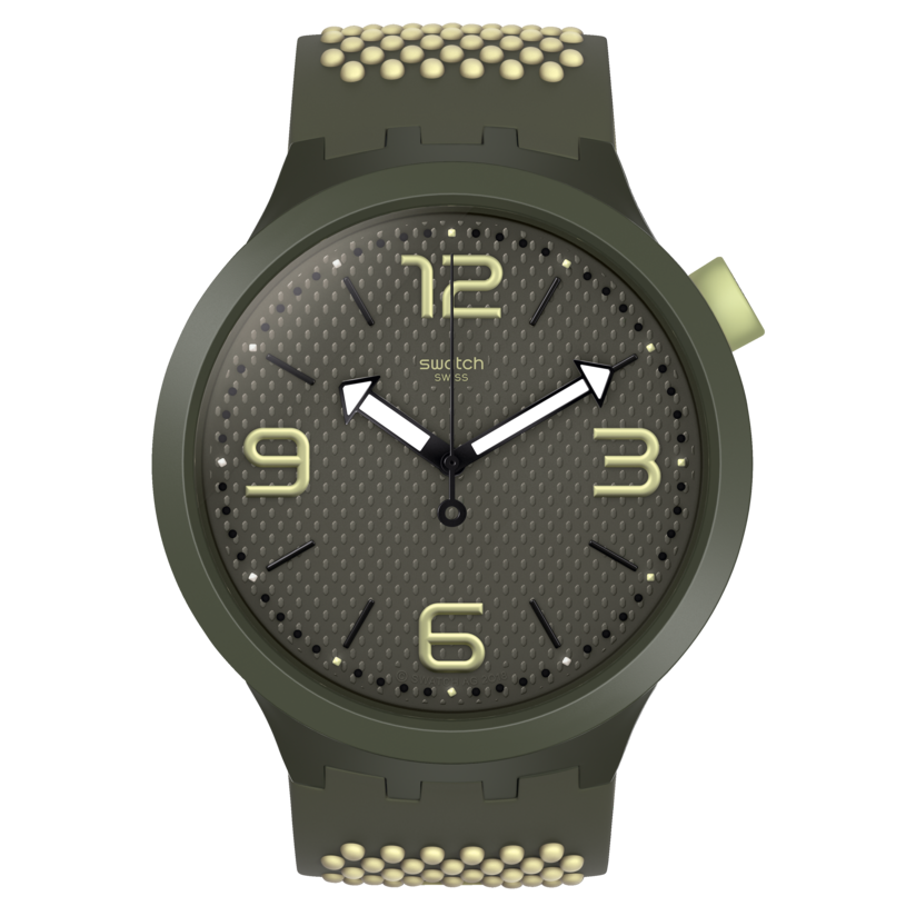 Swatch BBBlanco unisex correa de silicona – SO27M102