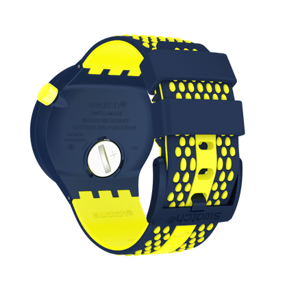 Swatch Bbneon de hombre pulsera de silicona – SO27N102