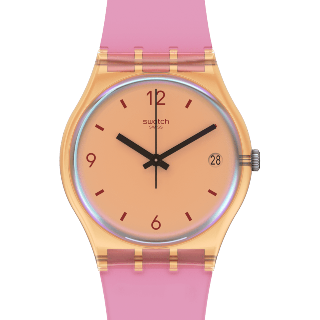 Swatch Coral Dreams unisex pulsera de caucho – SO28O401