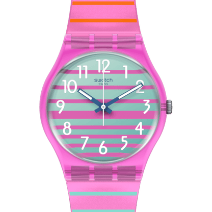 Swatch Electrifying Summer unisex banda de silicona – SO28P105