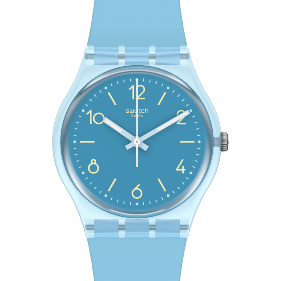 Swatch Turquoise Tonic Unisex pulsera de resina – SO28S101
