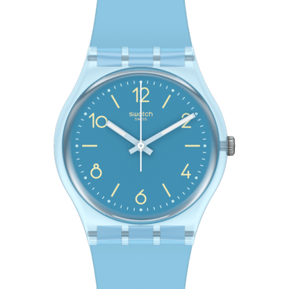Swatch Turquoise Tonic Unisex pulsera de resina – SO28S101