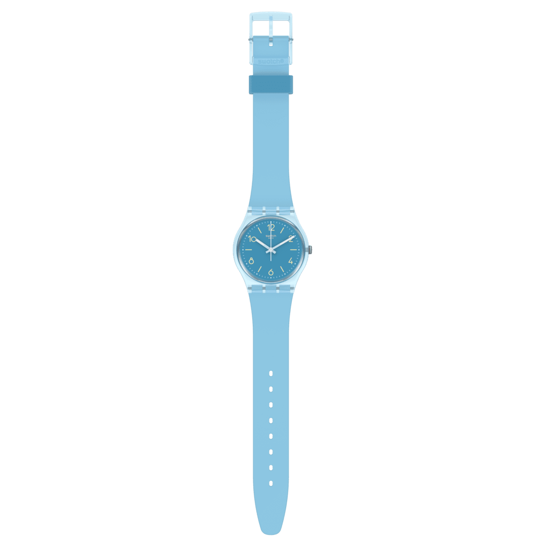 Swatch Turquoise Tonic Unisex pulsera de resina – SO28S101